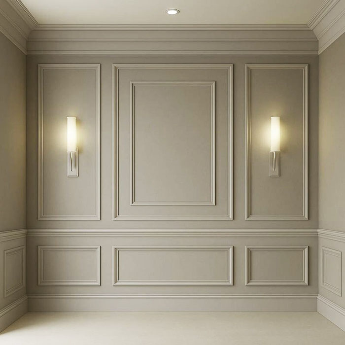 trang trí tường bằng chỉ tường